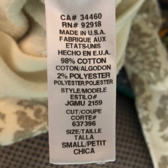 Vintage Juicy Couture Beige/Gray ZIP Up Hoodie SzSm - Picture 9 of 9